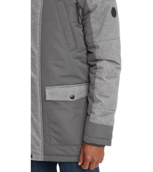 BLEND Giacca parka invernale da uomo Mikael con ecopelliccia staccabile 20712323ME