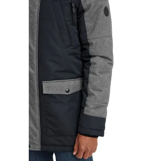 BLEND Giacca parka invernale da uomo Mikael con ecopelliccia staccabile 20712323ME