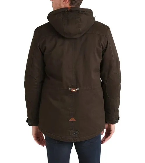 BLEND Herren Dufflecoat Parka mit warmer Fütterung Kenthon Braun