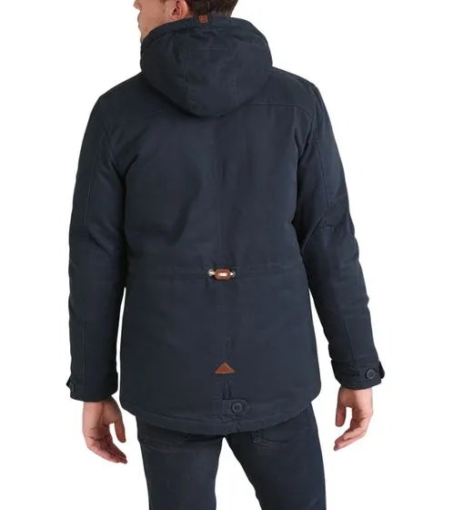 BLEND Herren Dufflecoat Parka mit warmer Fütterung Kenthon Navy