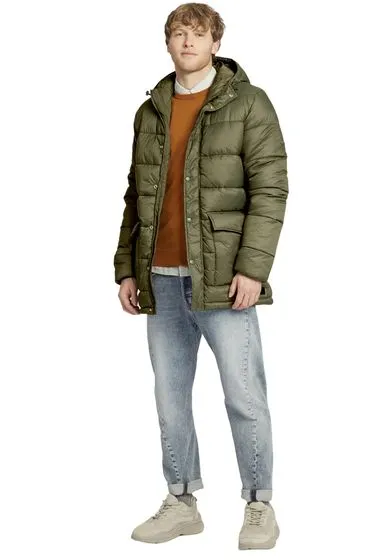 BLEND men s puffer jacket quilted parka with light padding Hollang 20708075ME