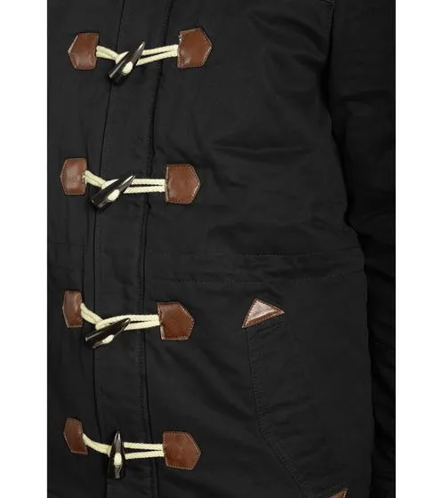 BLEND montgomery parka da uomo con calda imbottitura Kenthon nero