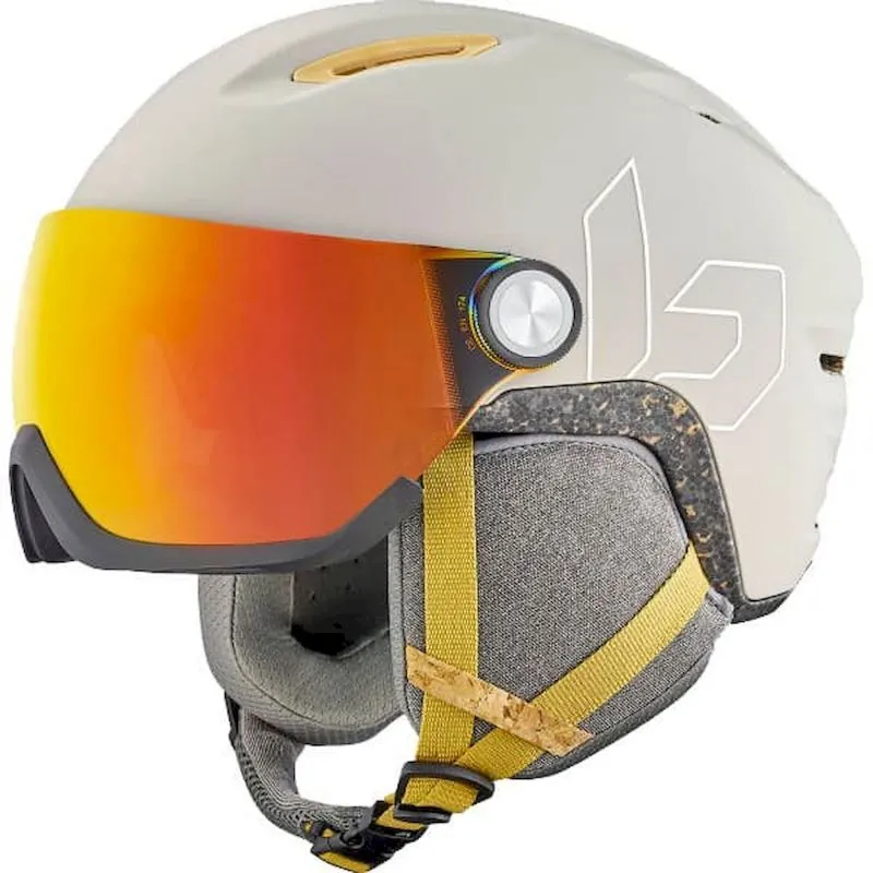 Bollé  Eco V-Atmos - Eco Photochromic Fire Red Cat 1-3 - Casco da sci