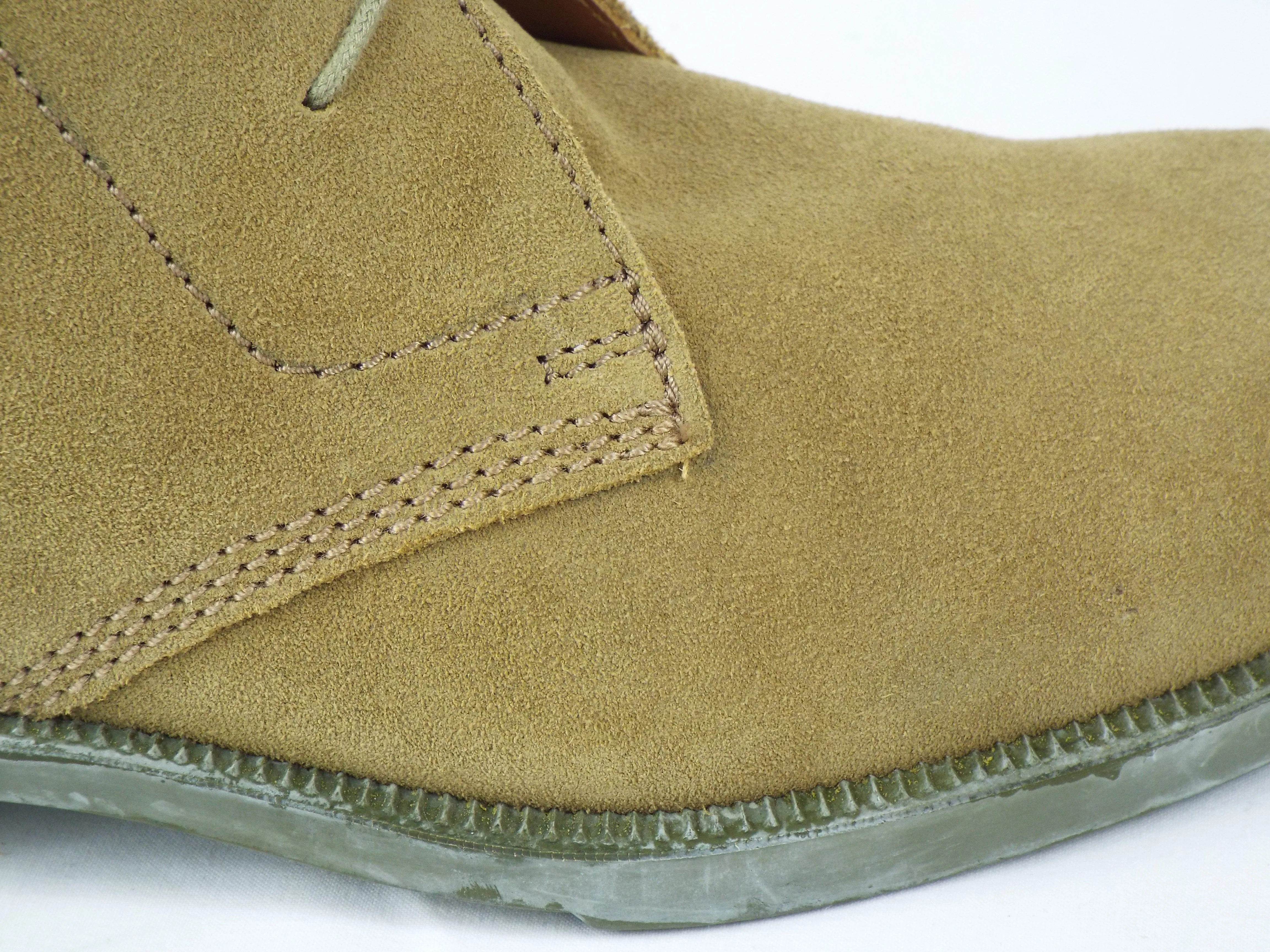 British Army - Suede Desert Ankle Boots - Monkey Boots - Unissued