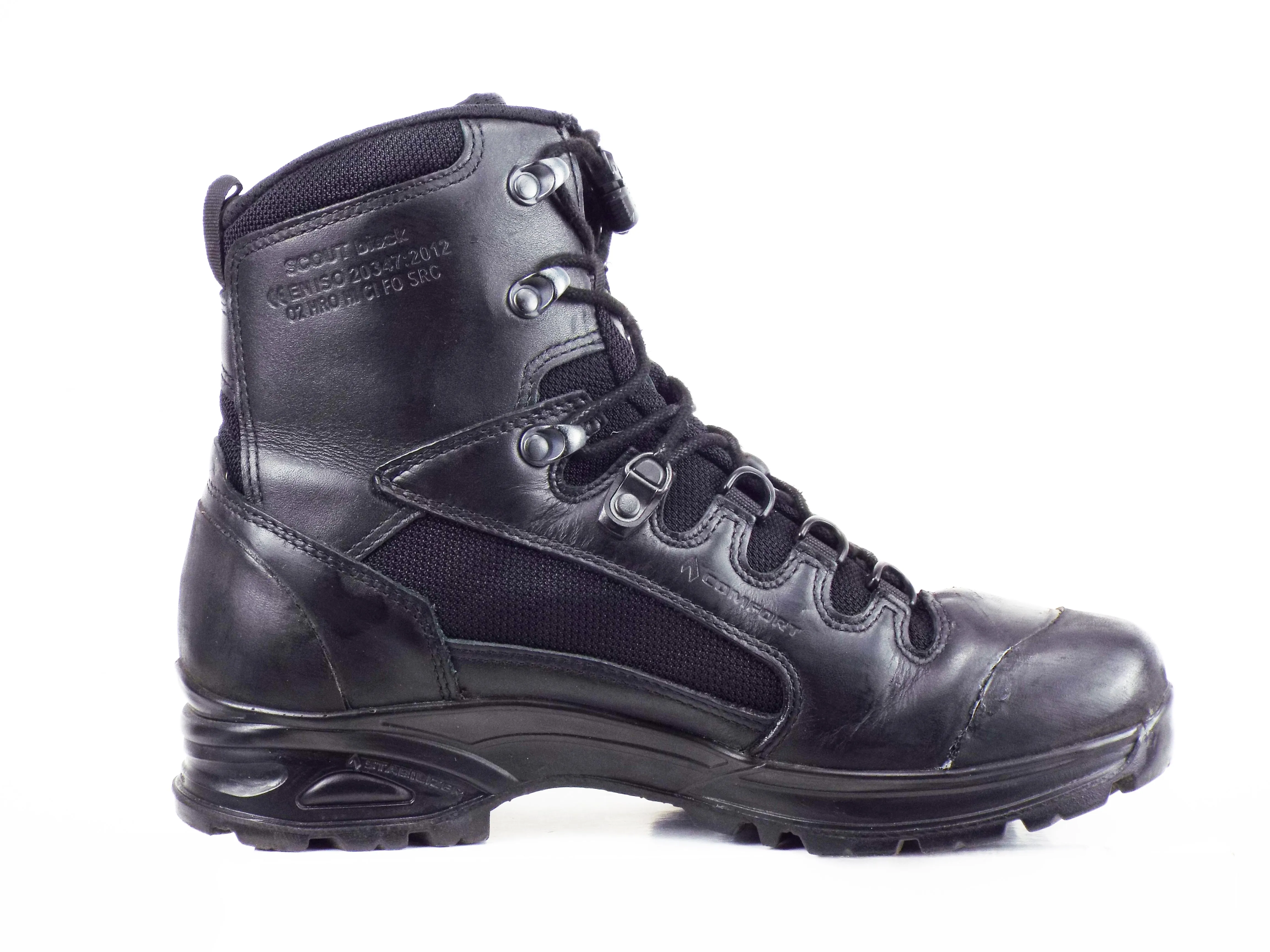 British/Dutch Army Black Boots – Haix Scout (Standard or Gore-Tex linings)