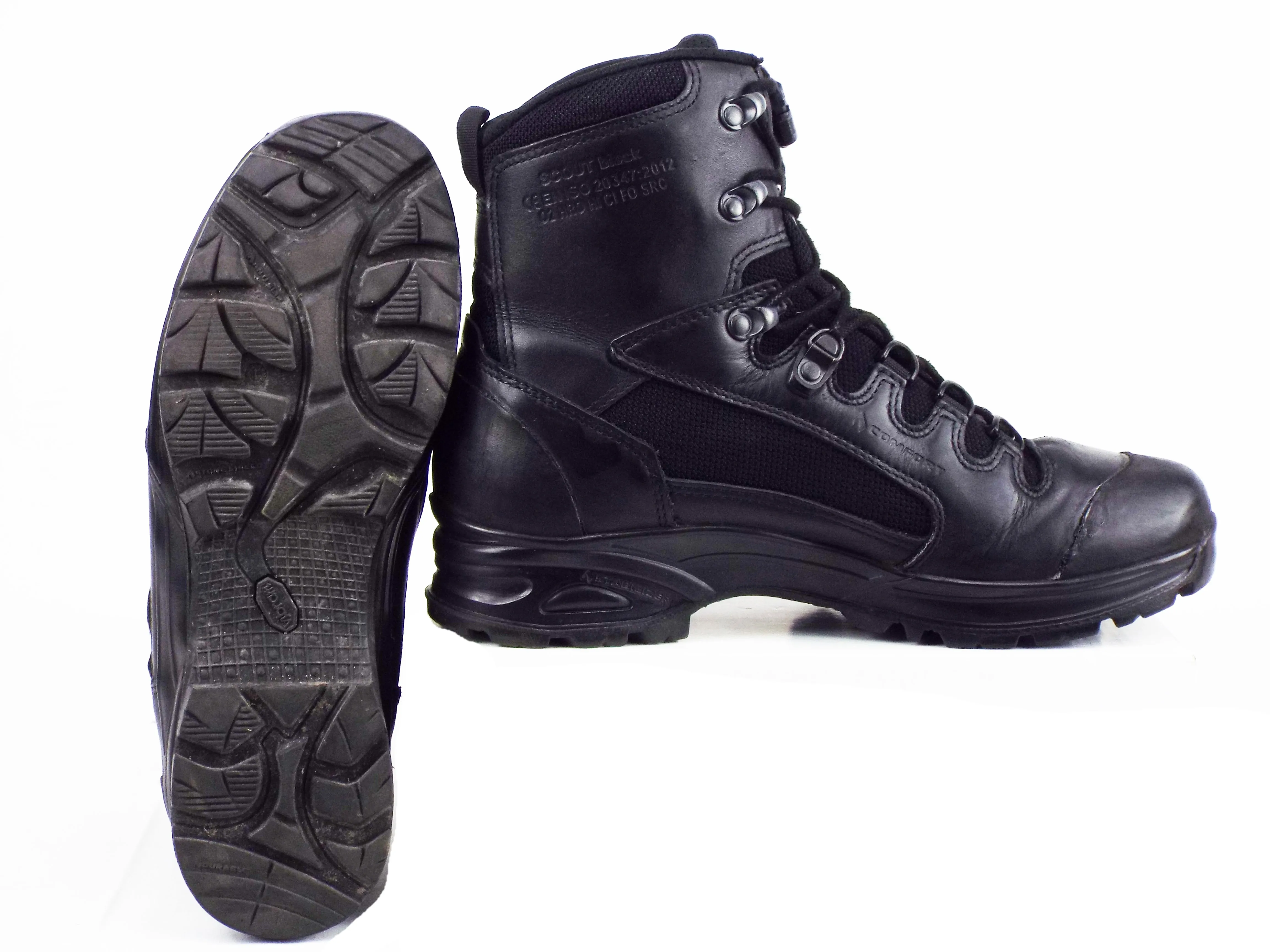 British/Dutch Army Black Boots – Haix Scout (Standard or Gore-Tex linings)