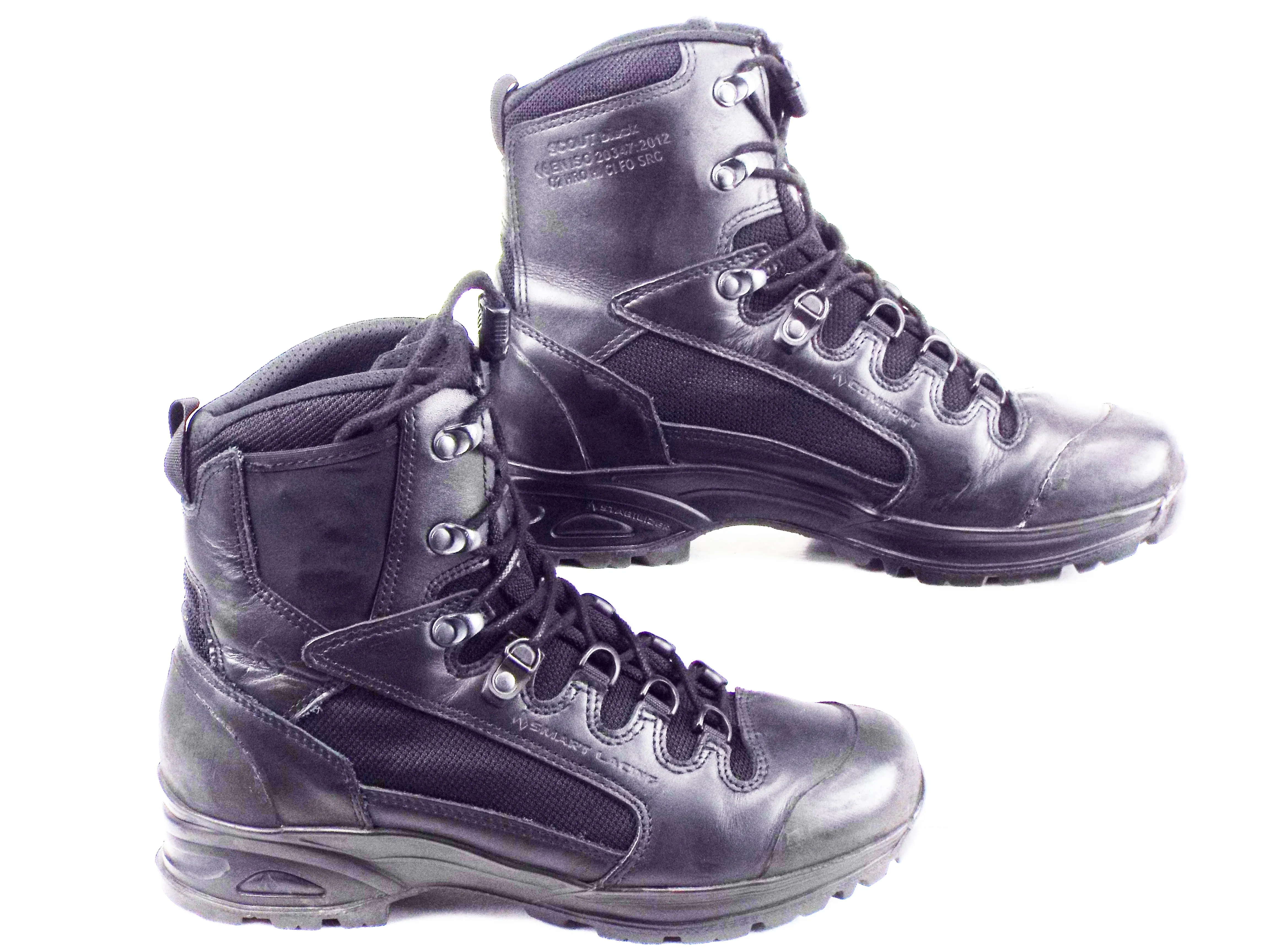 British/Dutch Army Black Boots – Haix Scout (Standard or Gore-Tex linings)