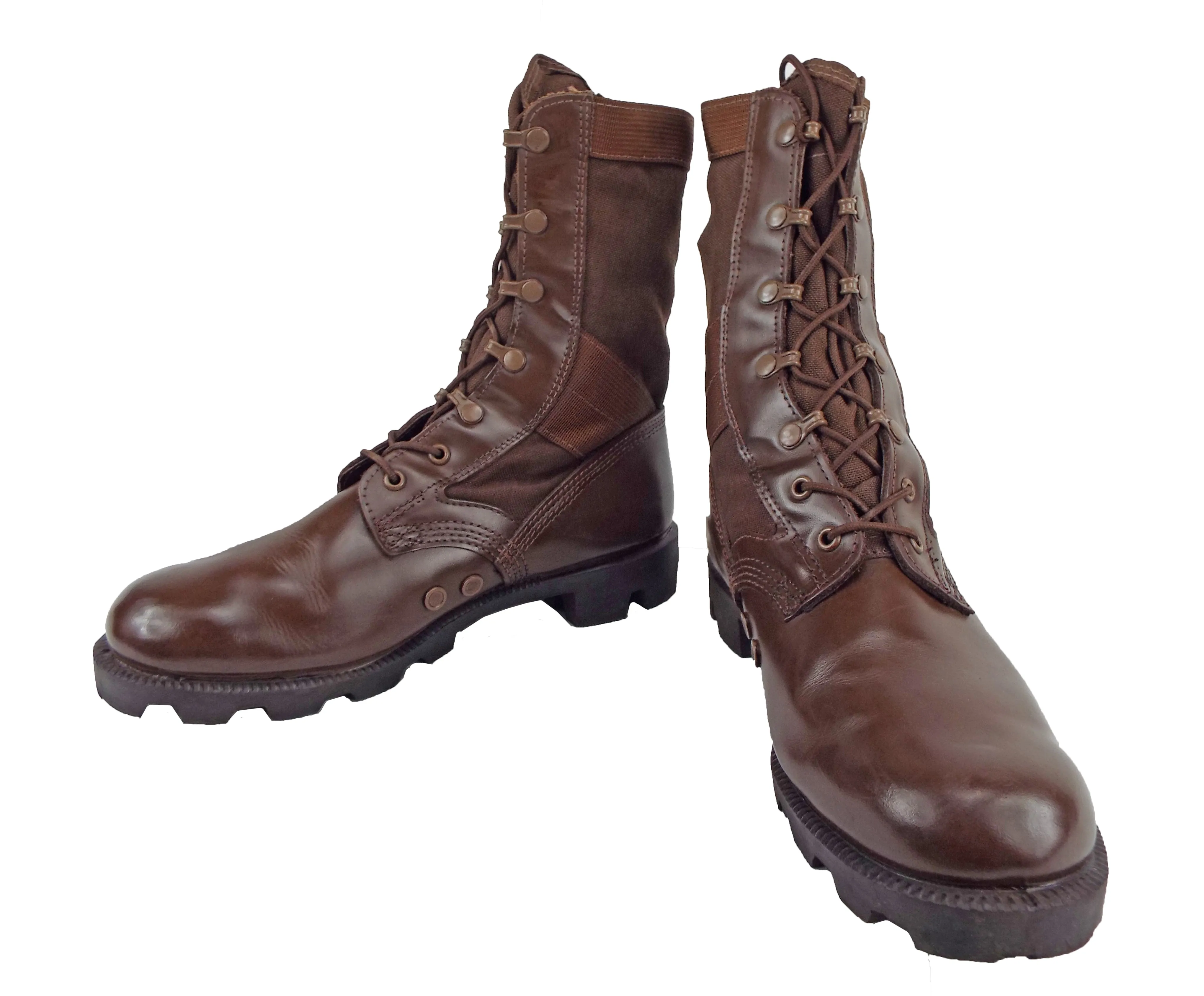 British/Dutch Army - Brown Lightweight Jungle Boots - Grade 1