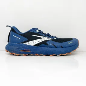 Brooks Mens Cascadia 17 GTX 1104021D062 Blue Running Shoes Sneakers Size 10.5 D