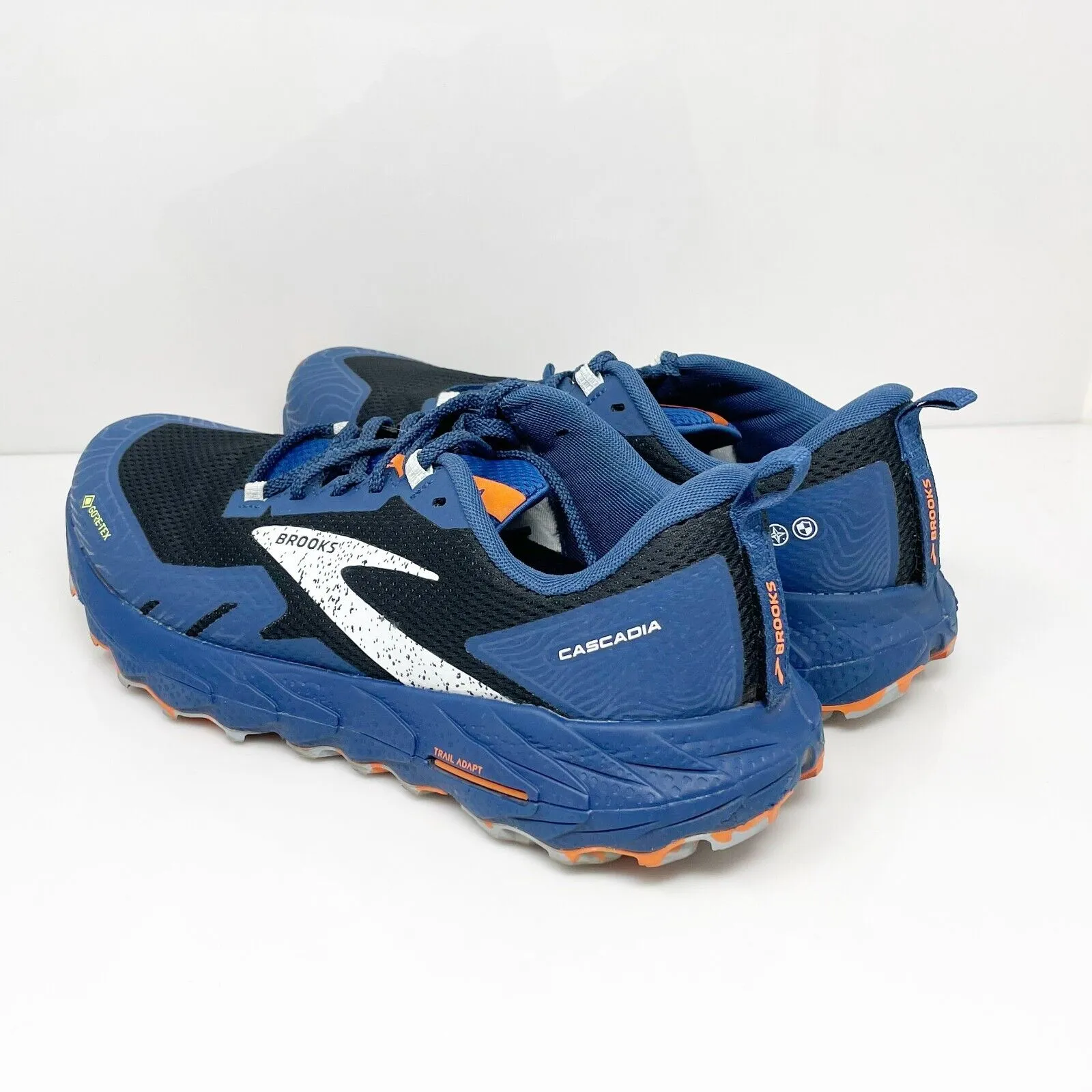 Brooks Mens Cascadia 17 GTX 1104021D062 Blue Running Shoes Sneakers Size 10.5 D