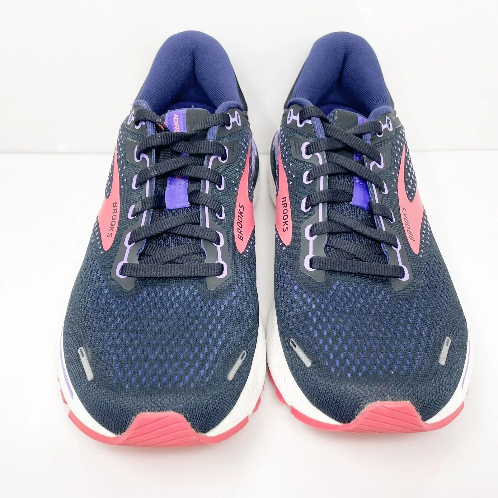 Brooks Womens Adrenaline GTS 22 1203531B080 Blue Running Shoes Sneakers Sz 9 B