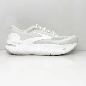 Brooks Womens Ghost Max 1203951B124 White Running Shoes Sneakers Size 8 B