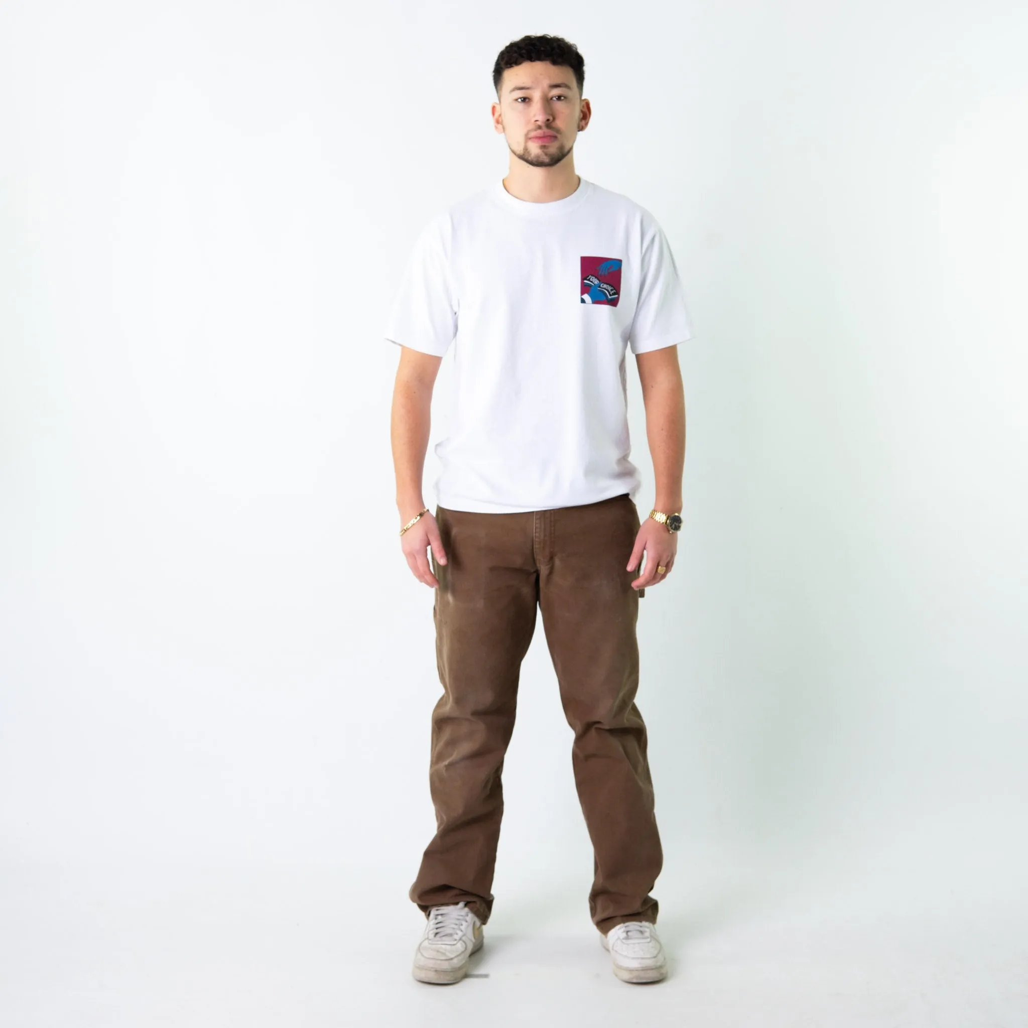 Brown 90s Dickies  Cargo Skater Trousers Pants Jeans (34x34)