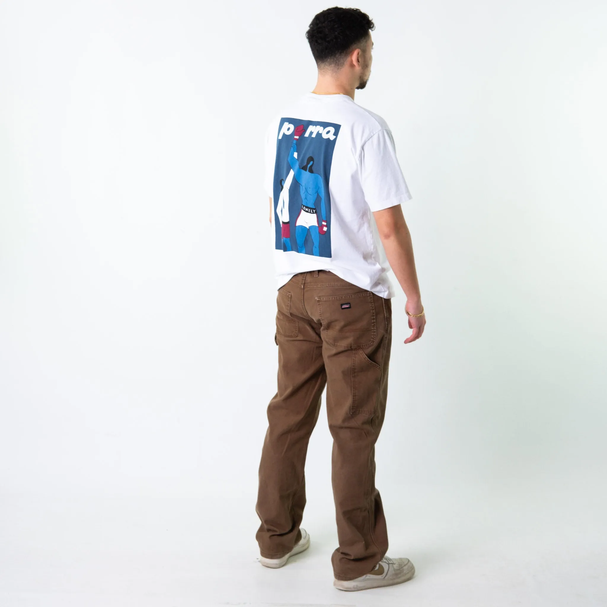 Brown 90s Dickies  Cargo Skater Trousers Pants Jeans (34x34)