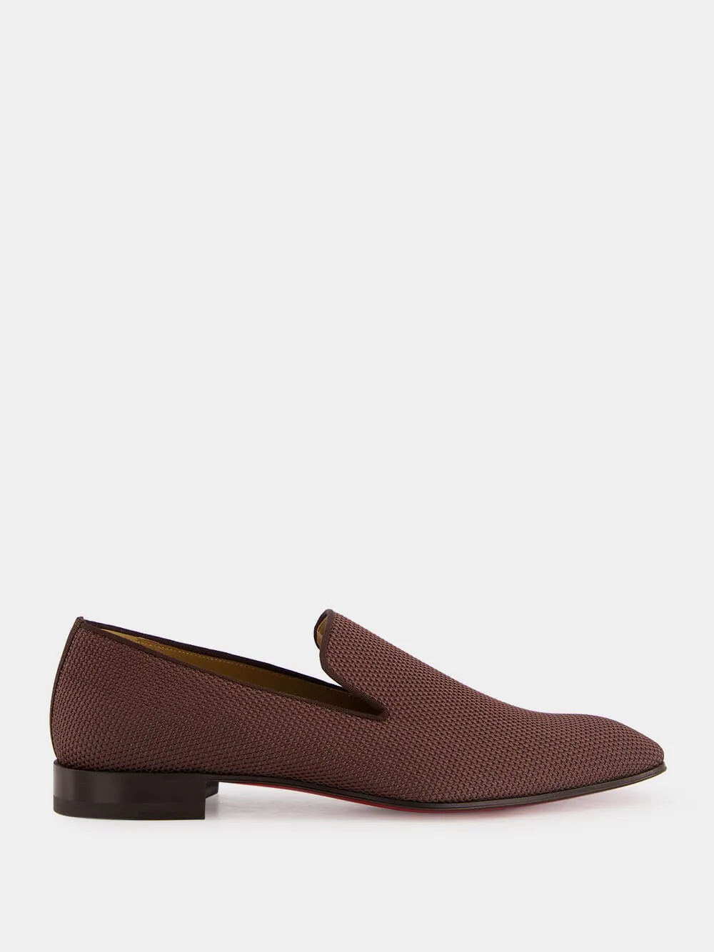 Brown Canvas Dandelion Loafers