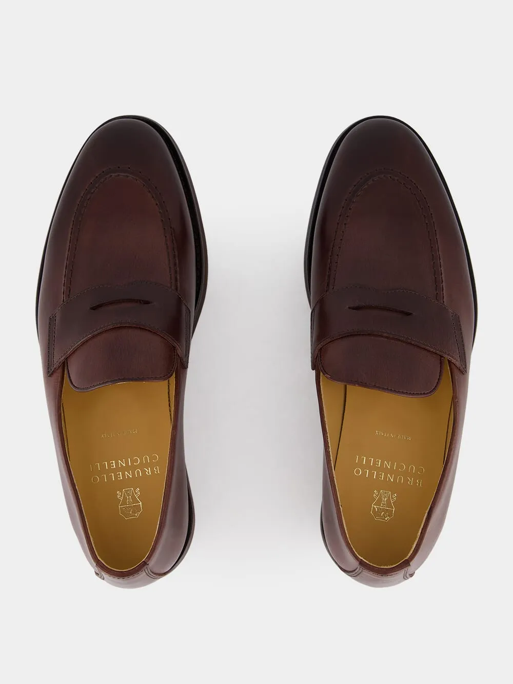 Brown Leather Loafers