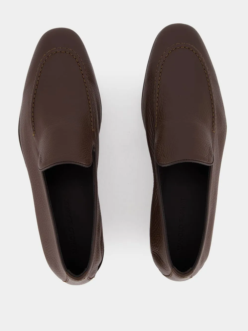 Brown Truro Calf Leather Loafers