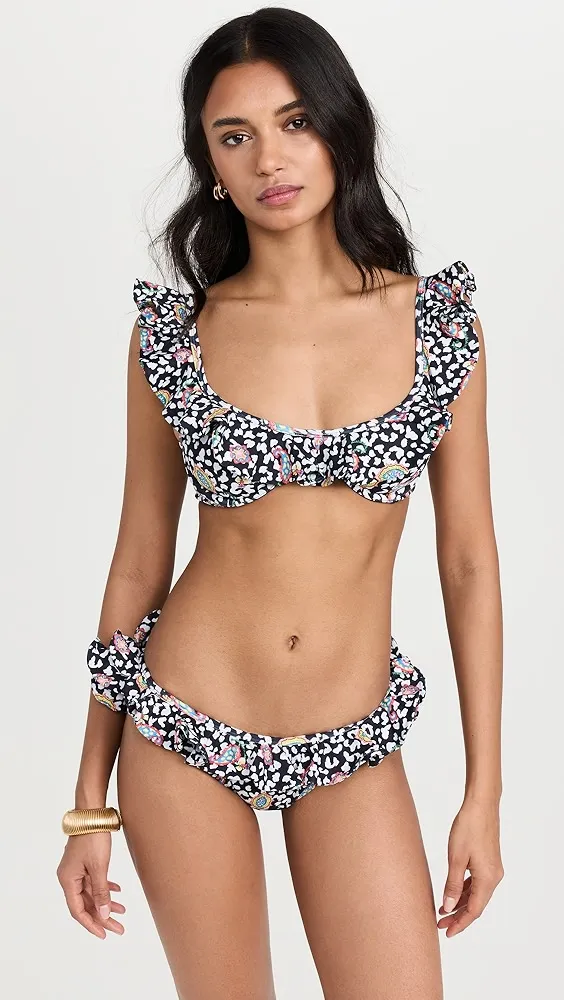 CAROLINE CONSTAS   Lotus Bikini Bottoms 