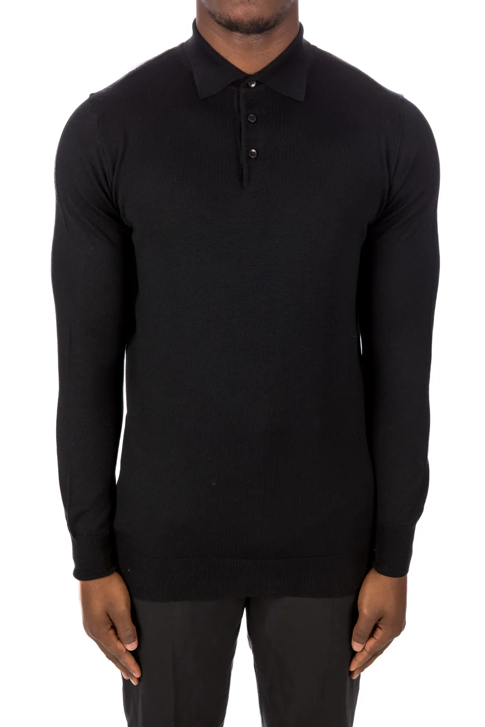 Cashmere Junkies Ls Polo | Credomen