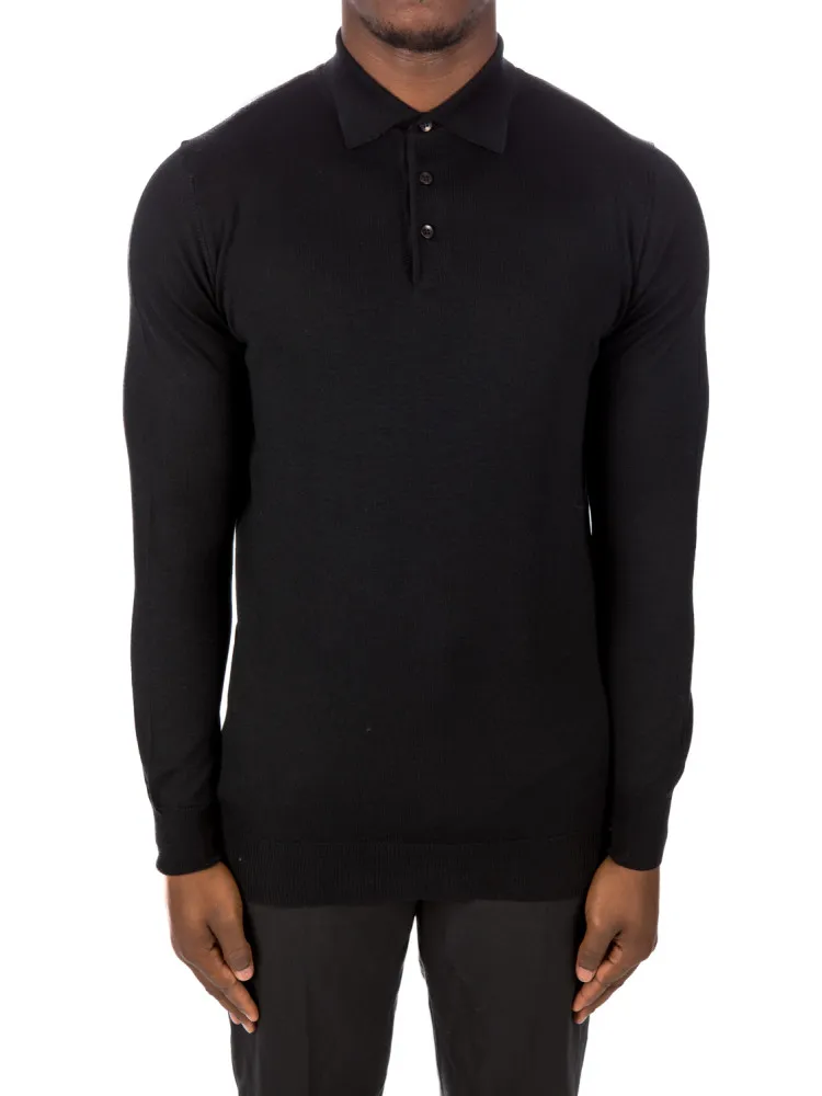 Cashmere Junkies Ls Polo | Credomen