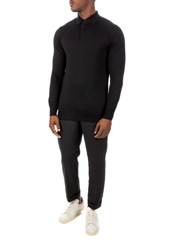 Cashmere Junkies Ls Polo | Credomen