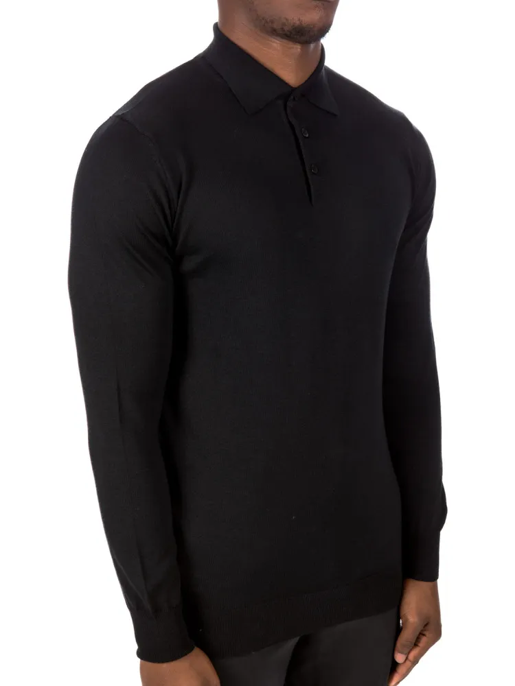 Cashmere Junkies Ls Polo | Credomen