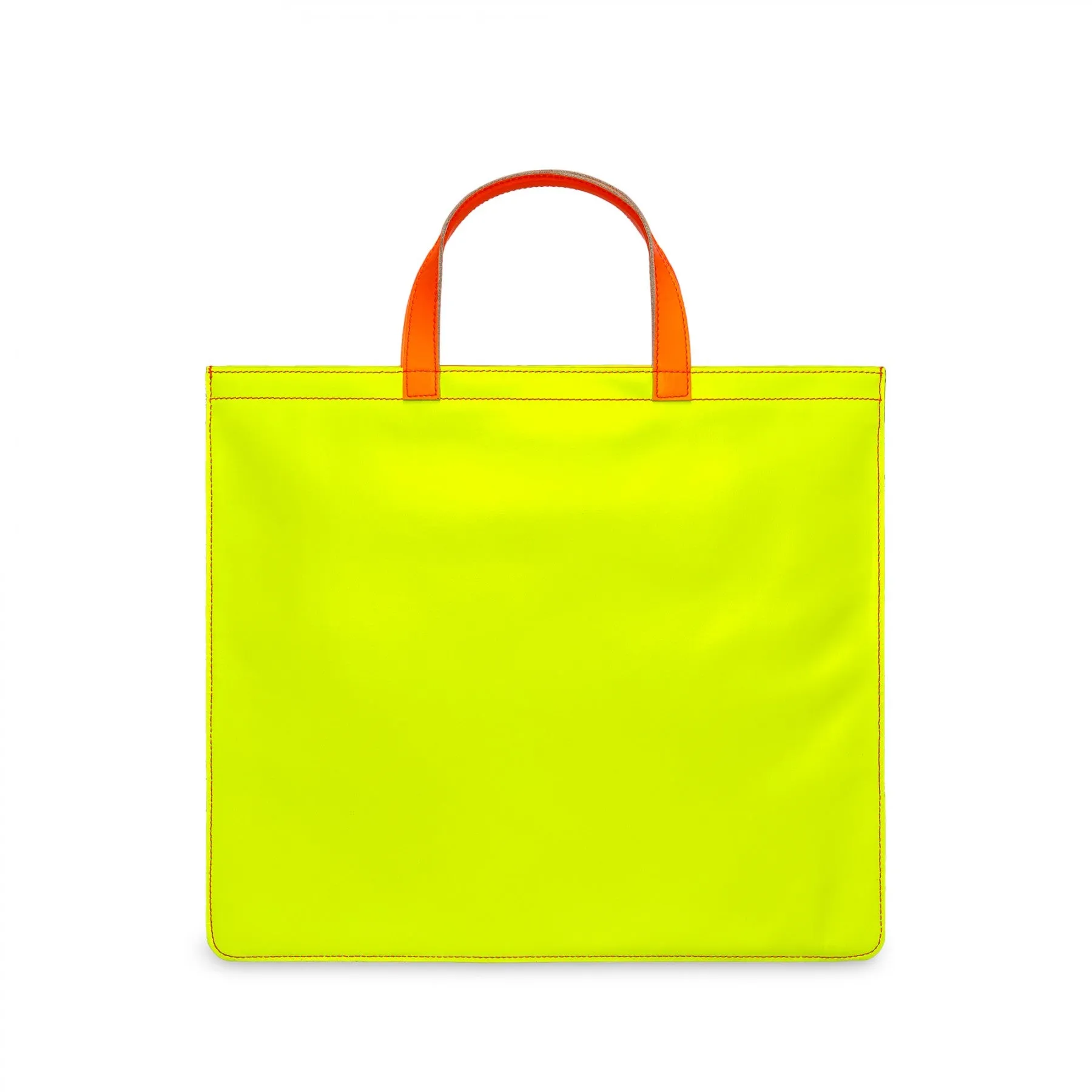 CDG Wallet - Super Fluo Tote Bag - (Pink/Yellow)