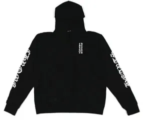 Chrome Hearts Vertical Logo Hoodie Black