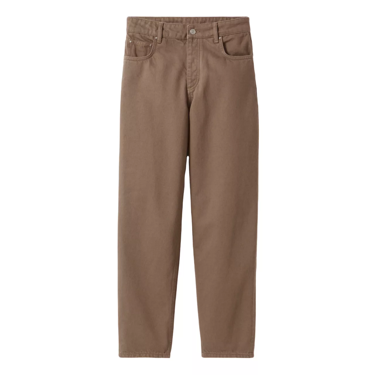 CLAUDIE PIERLOT High-Rise Tapered Jeans - Brown