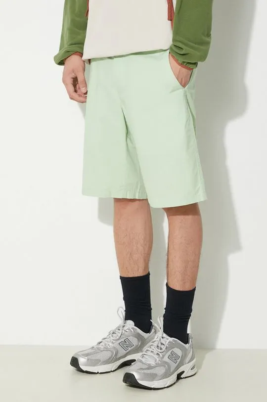 Columbia cotton shorts Washed Out green color 1491953