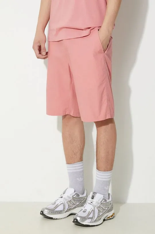 Columbia cotton shorts Washed Out pink color 1491953