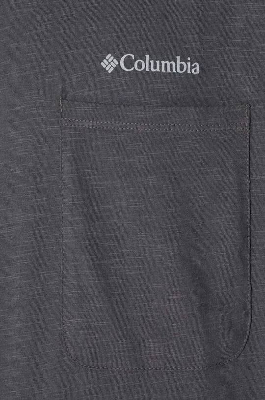 Columbia cotton t-shirt gray color