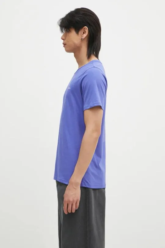 Columbia cotton t-shirt violet color