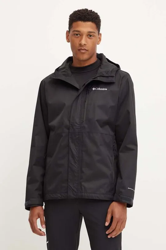 Columbia outdoor jacket Hikebound black color