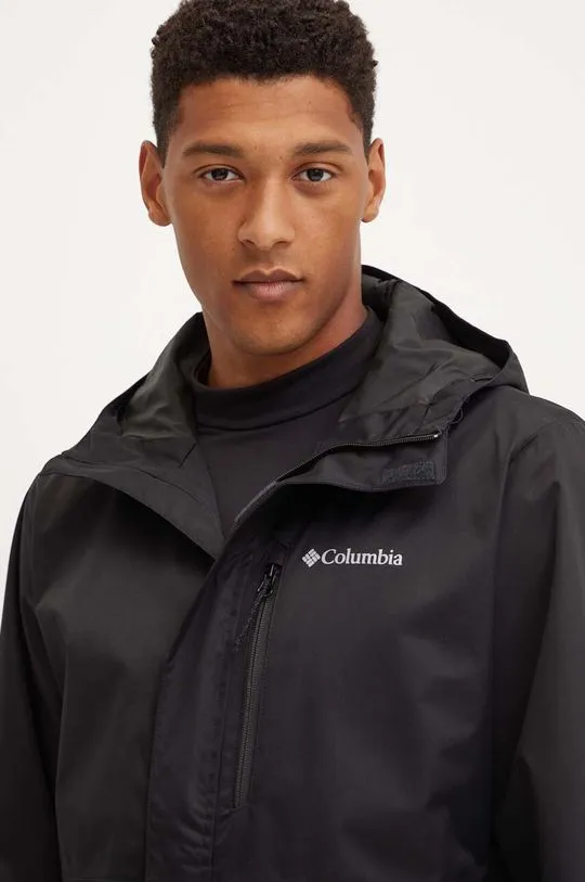 Columbia outdoor jacket Hikebound black color