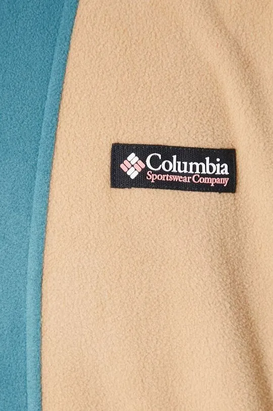 Columbia sports sweatshirt Back Bowl men's turquoise color