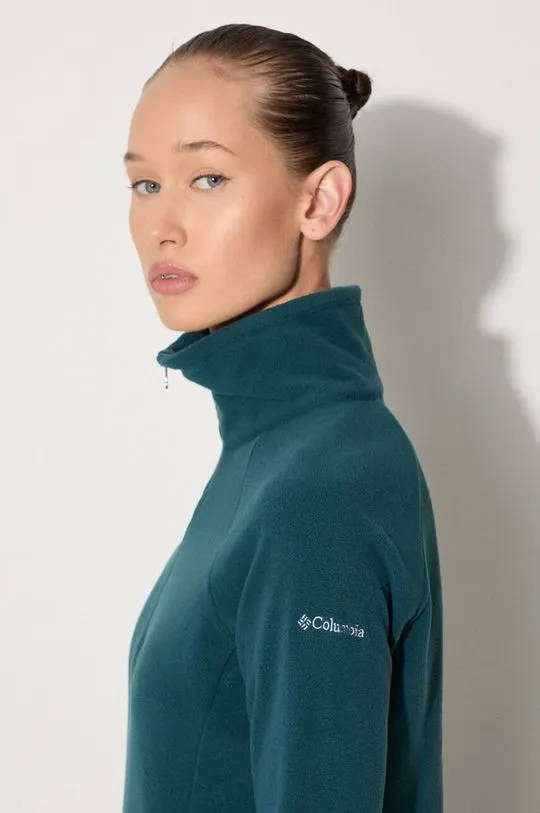 Columbia sports sweatshirt Glacial IV green color