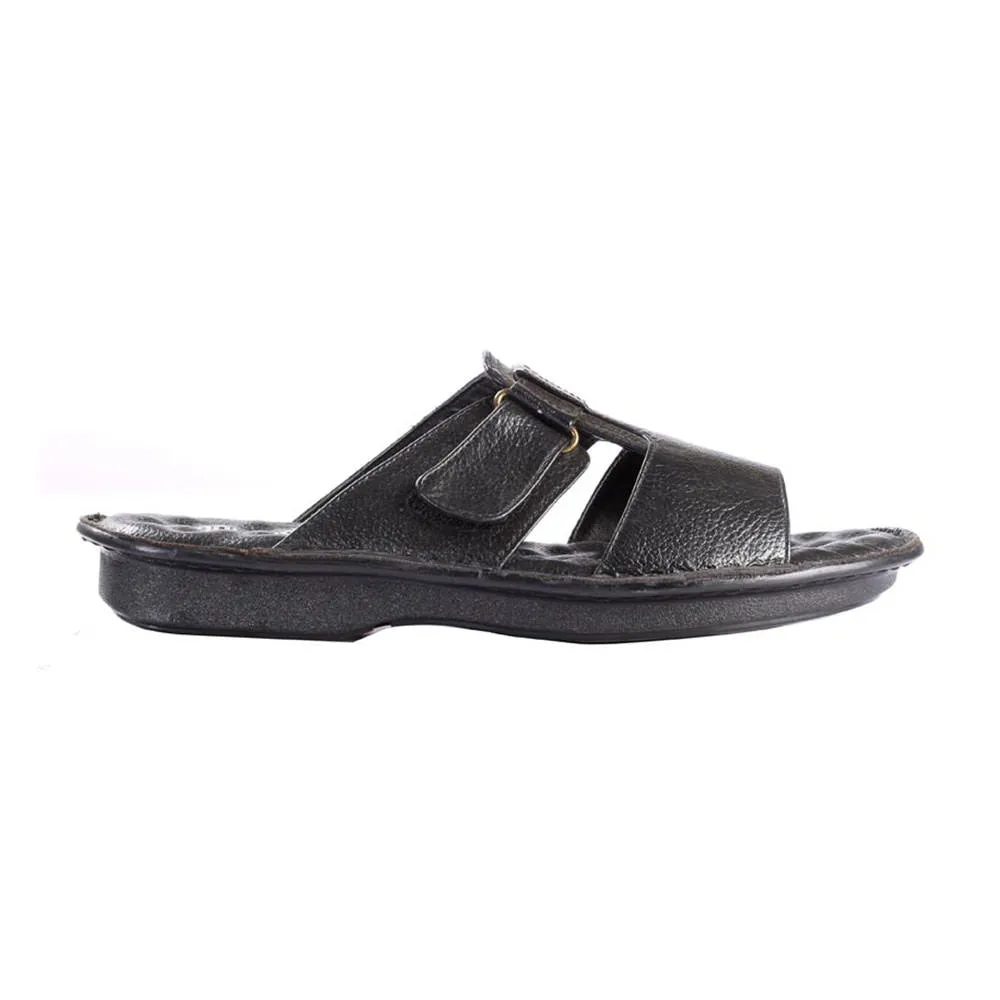 Coolers Casual (Black) Slippers For Men E278-01 By Liberty