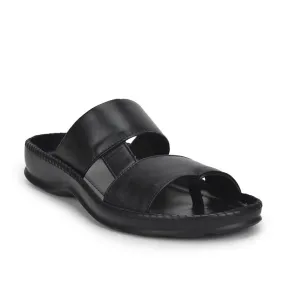 Coolers Casual (Black) Slippers For Men Stemer-12 By Liberty