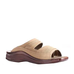 Coolers Casual (Brown) Slippers For Men 2050-01 By Liberty