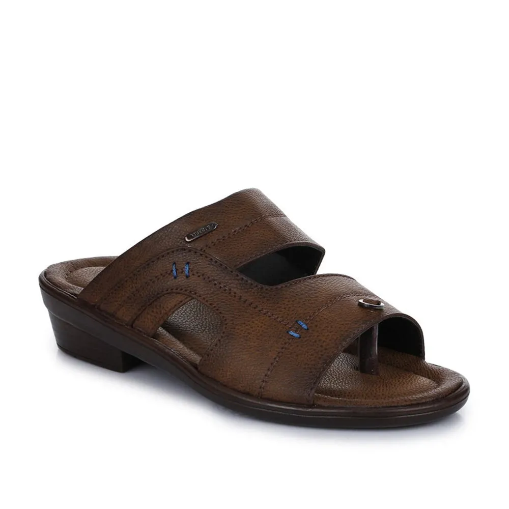 Coolers Casual (Brown) Slippers For Men 7153-45N By Liberty