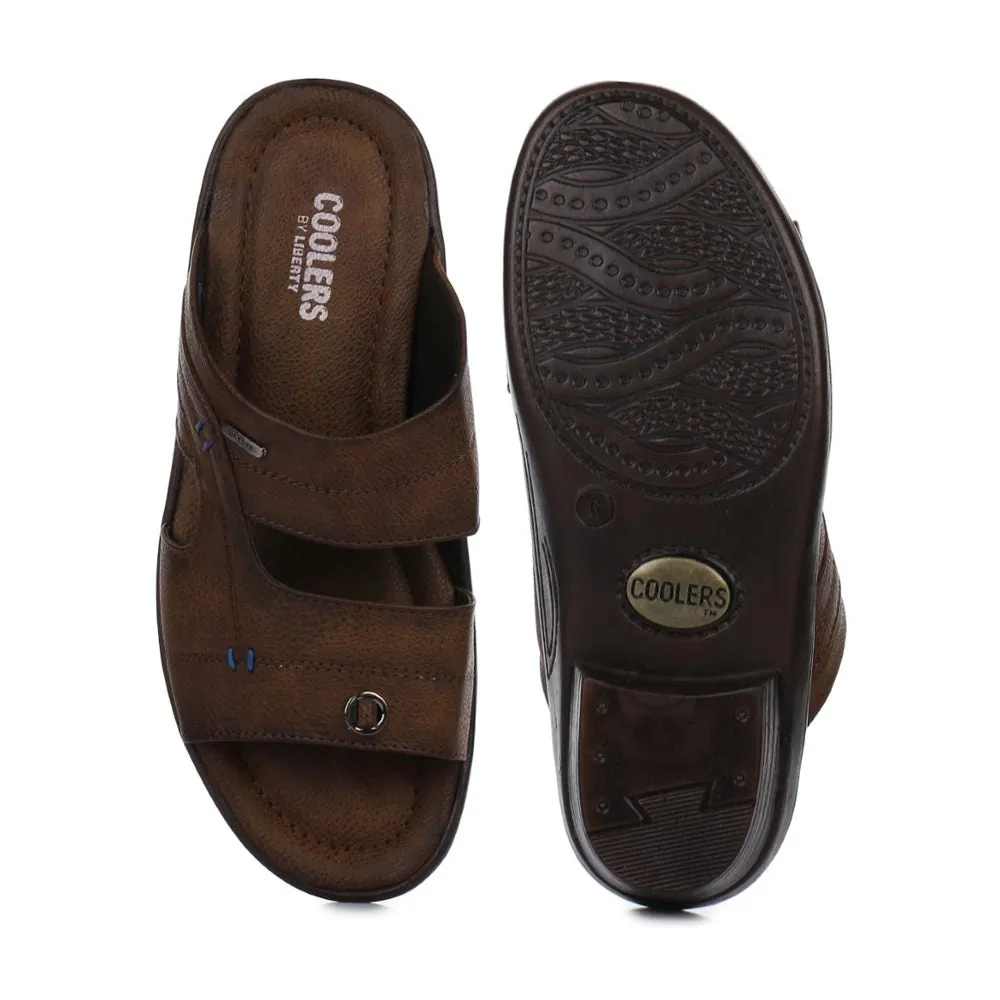 Coolers Casual (Brown) Slippers For Men 7153-45N By Liberty