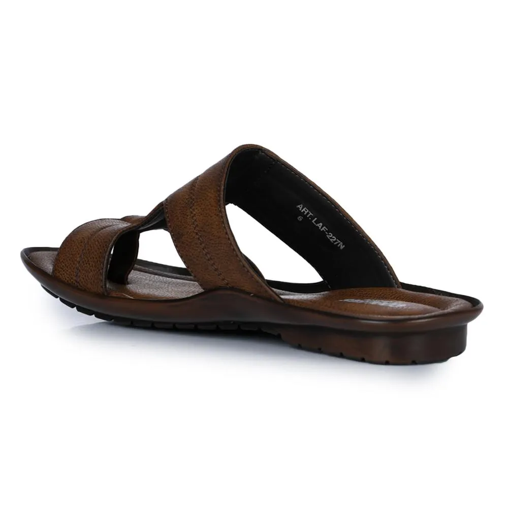 Coolers Casual (Brown) Slippers For Men LAF-227N By Liberty