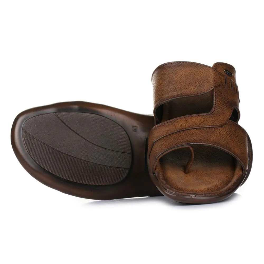 Coolers Casual (Brown) Slippers For Men ORTIZ-21N By Liberty