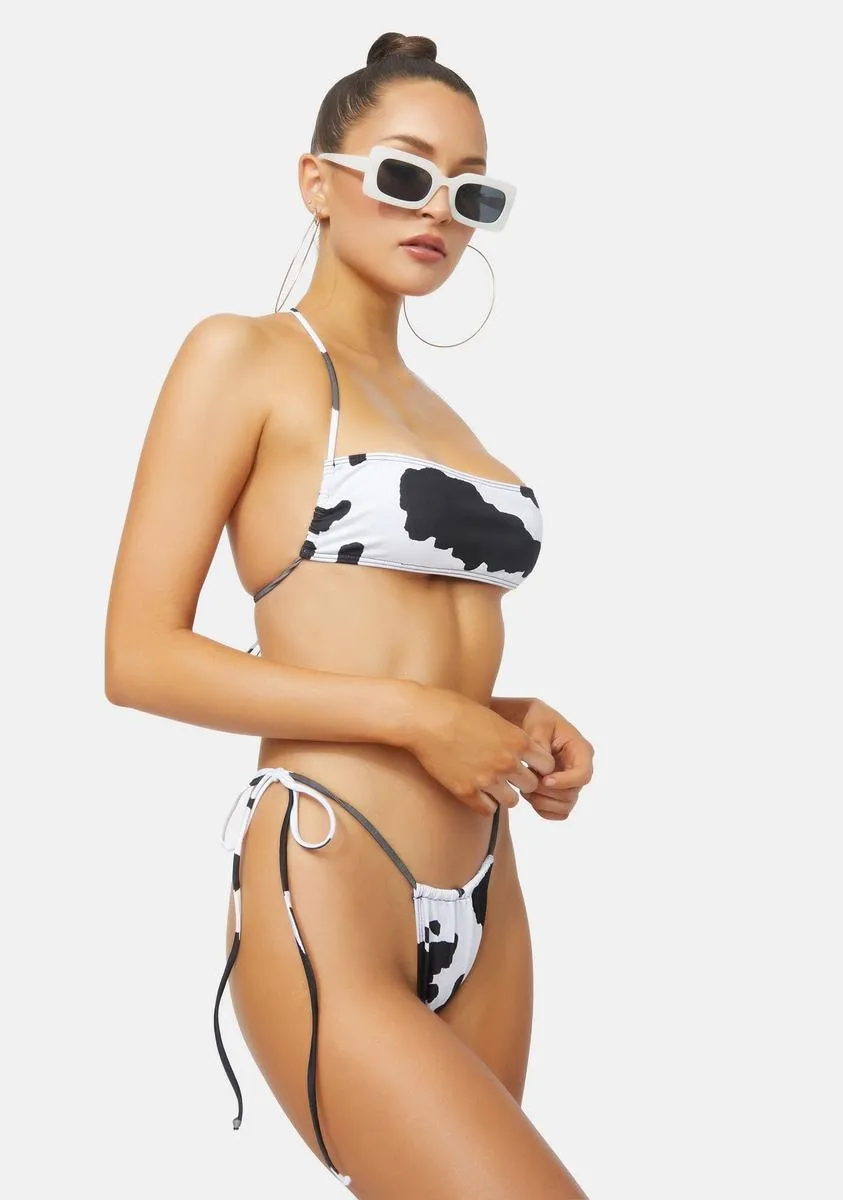 Cow Electra Bikini Bottoms-