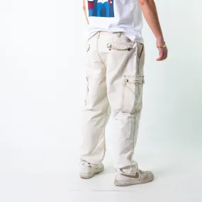 Cream 90s Carhartt  Cargo Skater Trousers Pants Jeans (38x30)