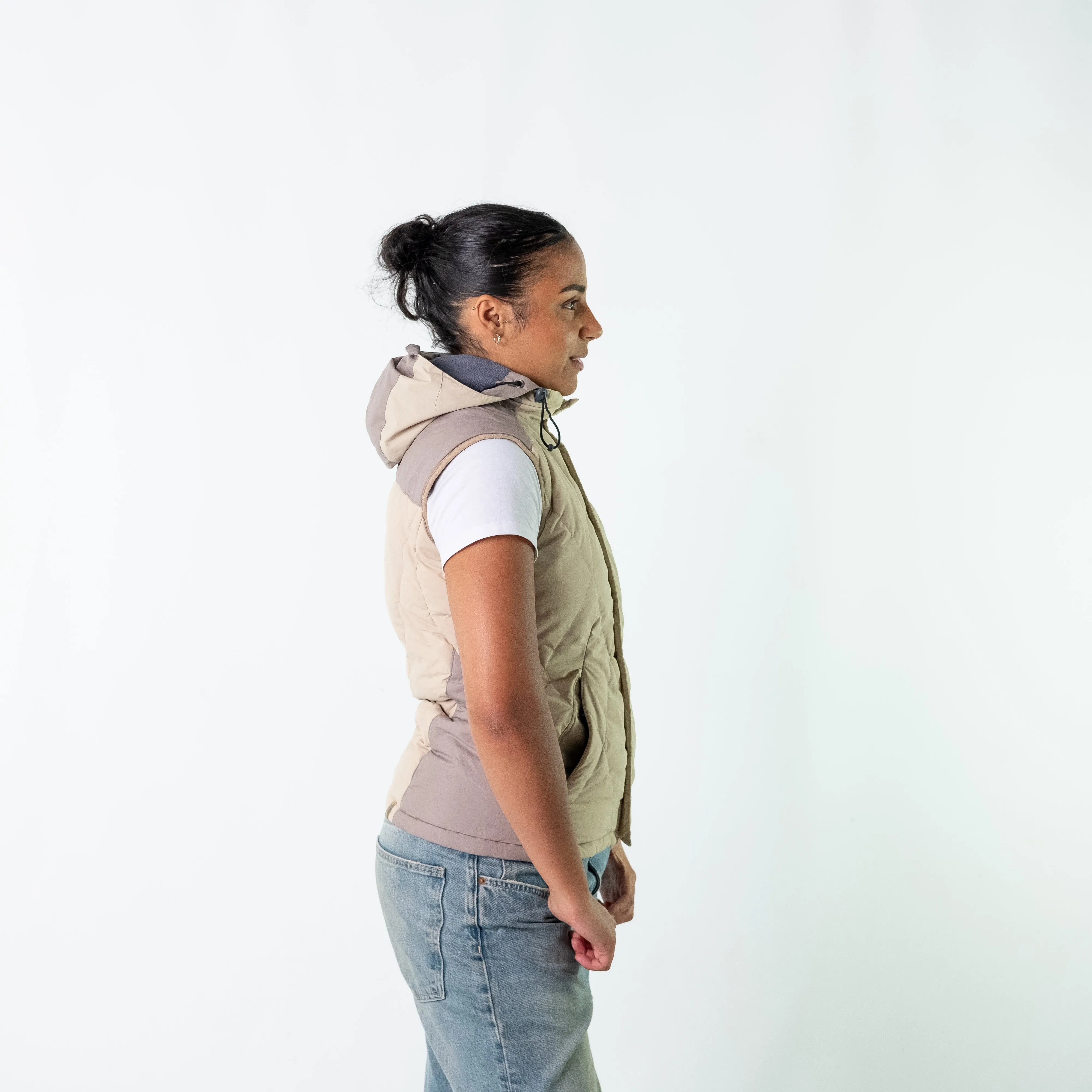 Cream 90s Helly Hansen Gilet (S)