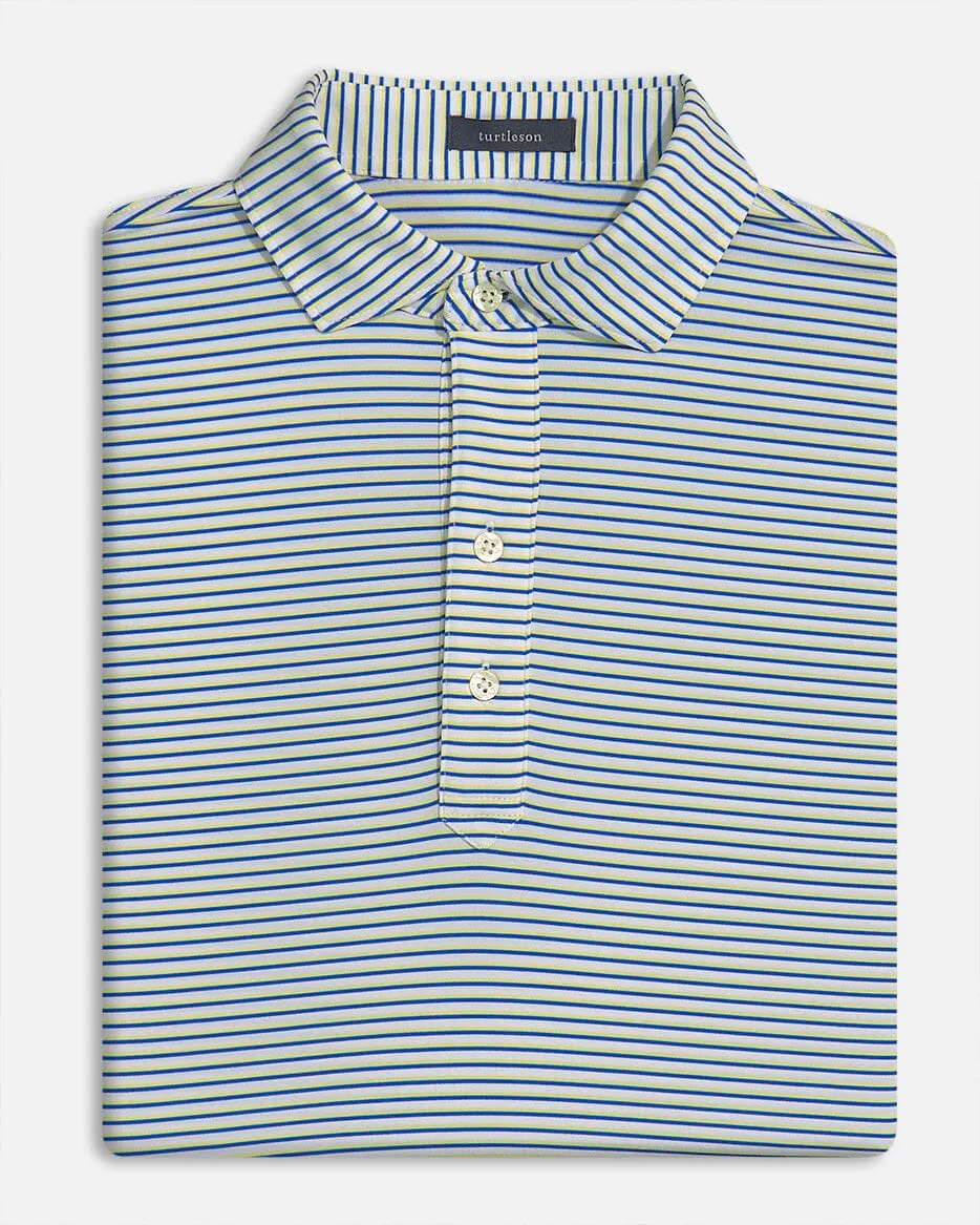 Dean Stripe Performance Polo - Seasonal