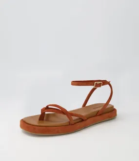 DIANA FERRARI Blyme Dusty Clay Suede Sandals