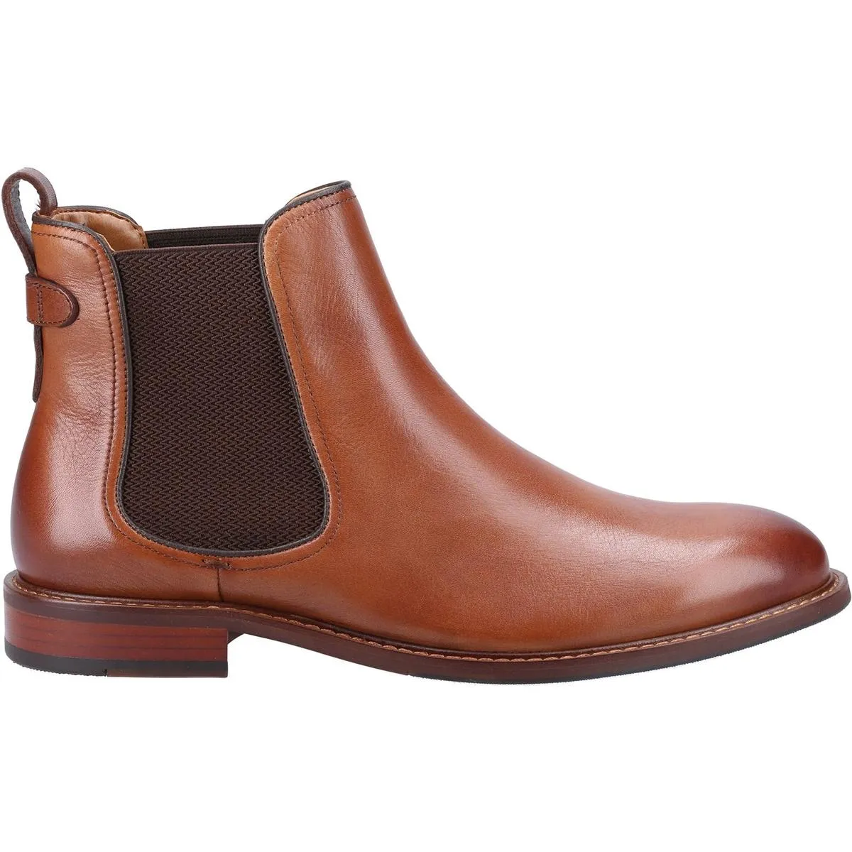 Dune Character Casual Chelsea Boots Tan Leather